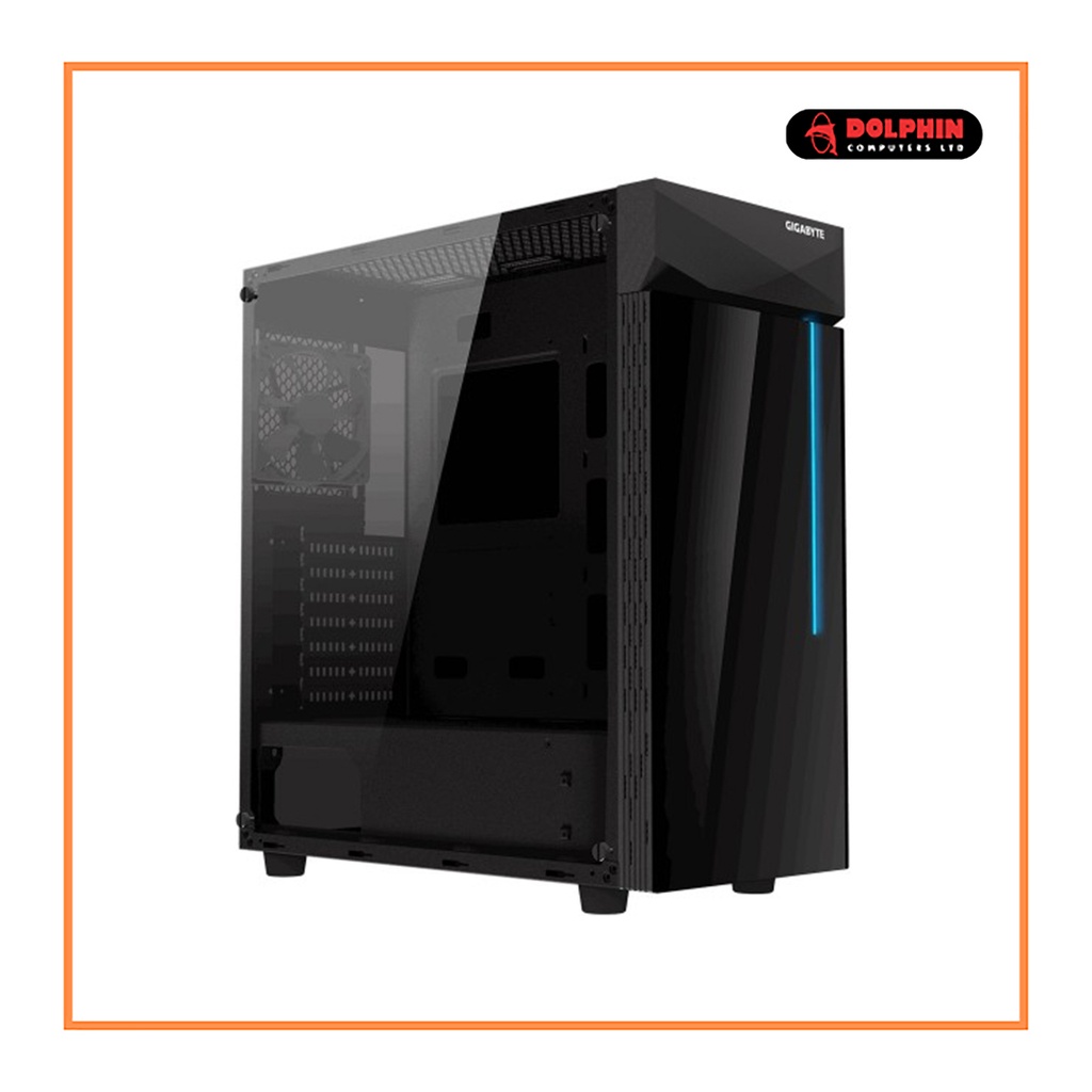 Gigabyte C200 Glass Mid Tower Casing (Black)
