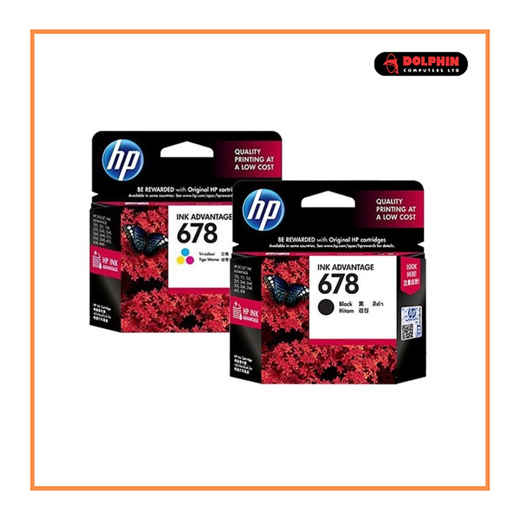 HP INK CARTRIDGE 678 COLOR  2515/1515