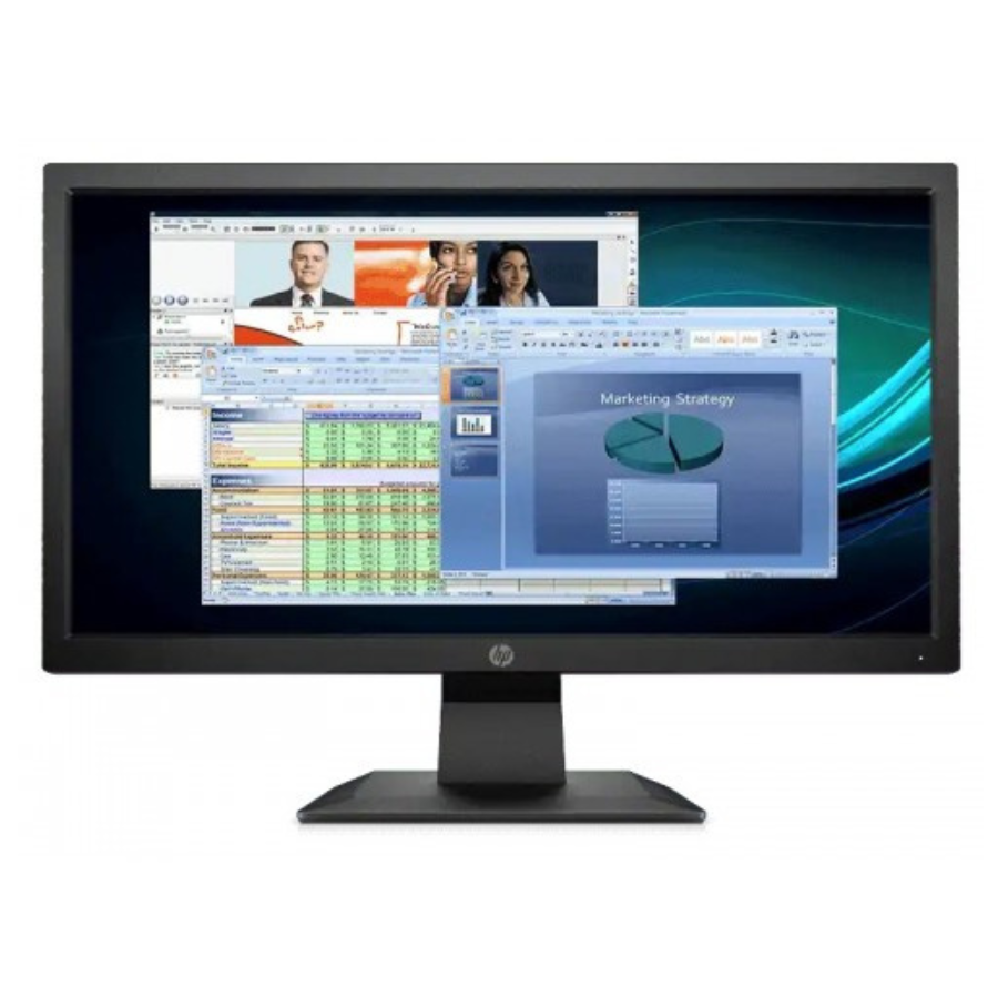 HP P204v 19.5 Inch HD+ LED HDMI, VGA Monitor #5RD66AA