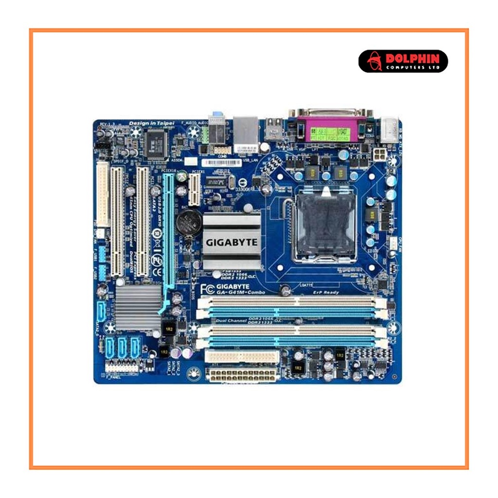 GIGABYTE MOTHER BOARD INTEL CHIP SET G 41D3+