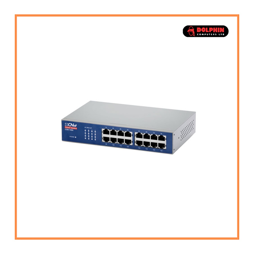 CNET 16 PORT SWITCH FAST ETHERNET # CSH-1600E