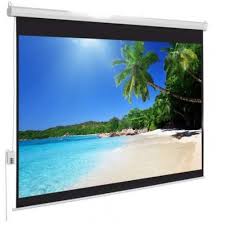 PROJECTOR SCREEN APOLLO 96X96 INC ELECTRIC