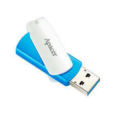 APACER PENDRIVE HANDY STENO AH25CU,AH357U-64GB USB-3