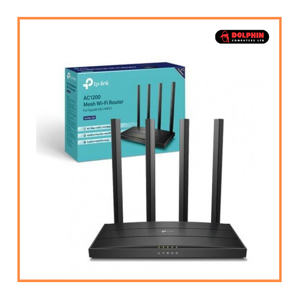 Tplink Archer C64 AC1200 1200mbps MU-MIMO Gigabit Router