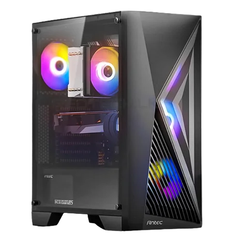 PC POWER GAMING CASING 4X ARGB FAN,MODEL PG500,WHITE