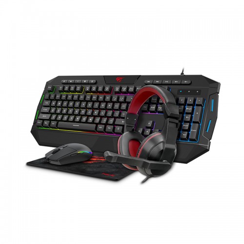 HAVIT COMBOO GAMING K/B,MOUSE,PAD,H.PHO KB501CM