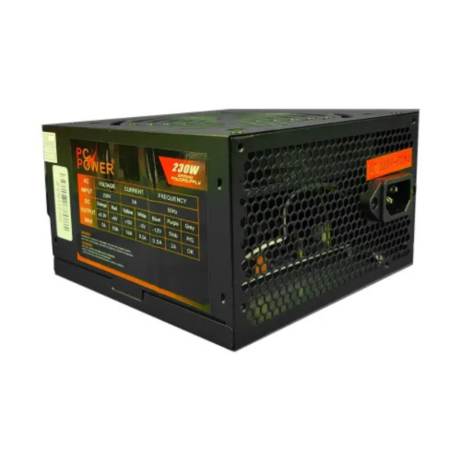 PC POWER POWER SUPPLY PC-200W,230W,3PIN,12CM FAN