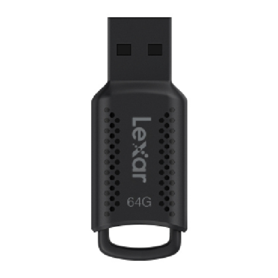 LEXAR DISK DRIVE 64GB V400 BLACK USB3.1
