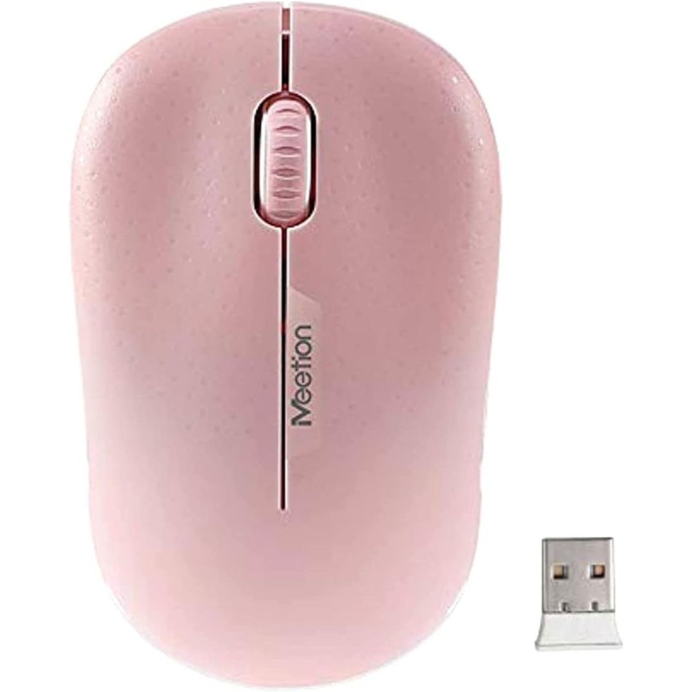 MEETION WIRELESS MOUSE PINK MODEL:MT-R545
