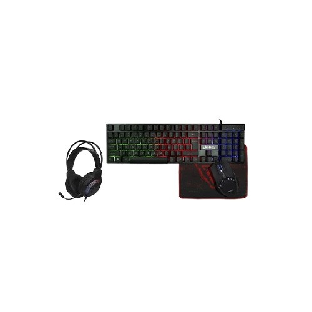 JEDEL GAMING COMBO KEYBOARD,MOUSE,H.PHONE BOX CP-09