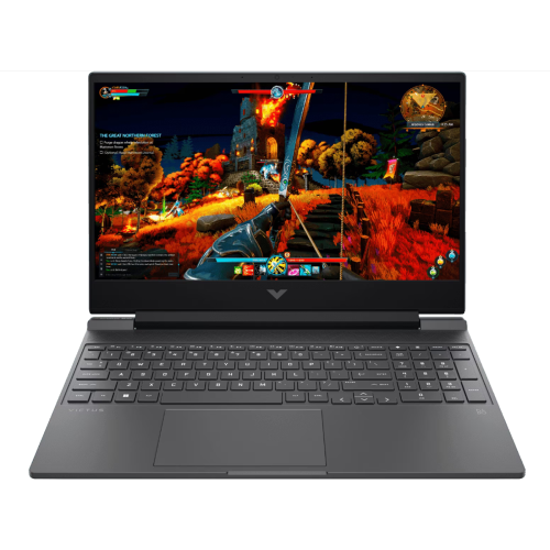 HP VICTUS GAMING 16-R0328TX-INTEL CORE I7-13TH GEN-13700HX-RAM 16GB DDR5-4800MHZ,SSD 512GB,AGP NVIDIA GEFORCE RTX4060-8GB D6,16.1''FHD,144HZ,BACKLIT,BT,WIFI,WC,FREE DOS,MICA SILVER,02YEAR(BATTERY+ADAPTER-01YEAR)