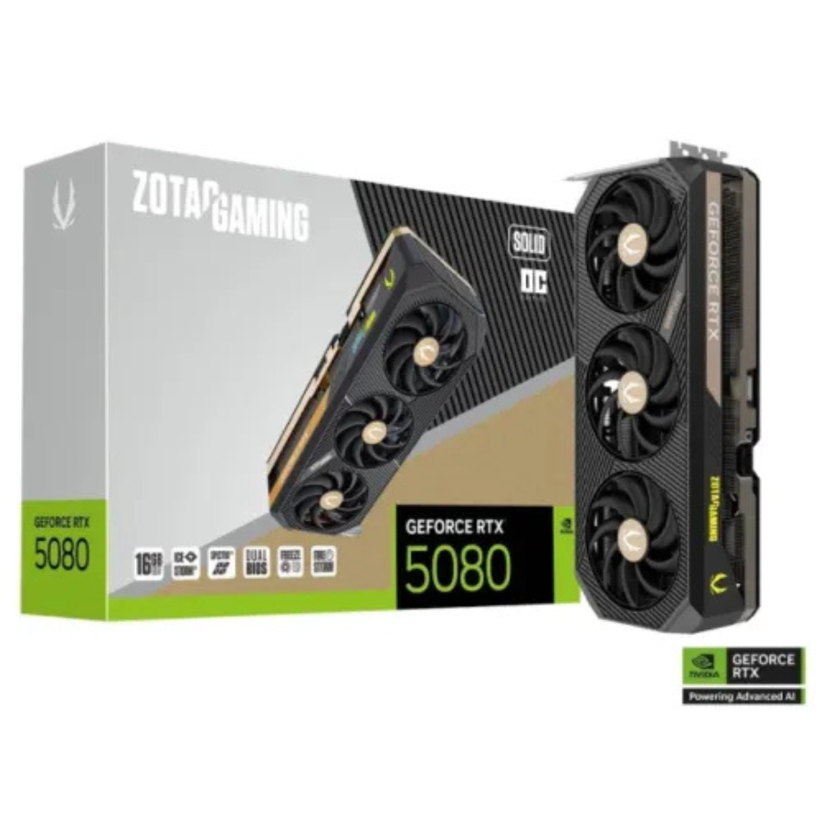 ZOTAC GAMING GRAPHICS CARD RTX5080 16GB DDR7,OC