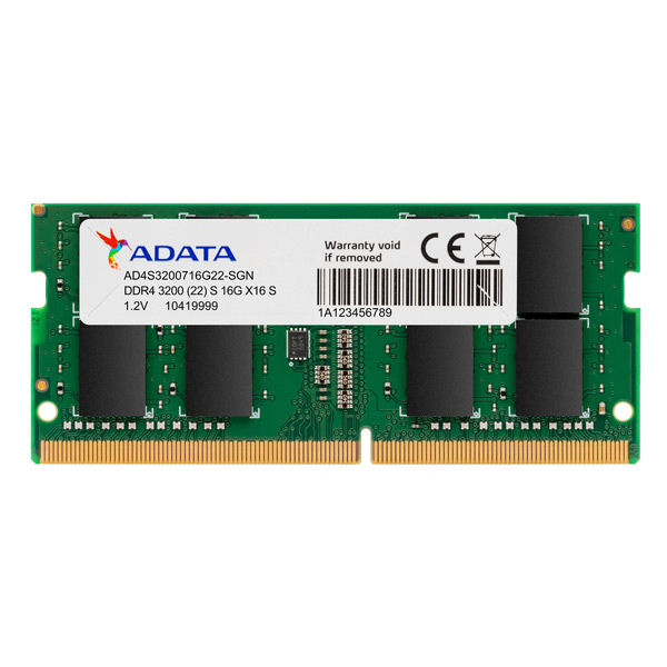 ADATA RAM 8 GB DDR4-3200BUS FOR DESKTOP