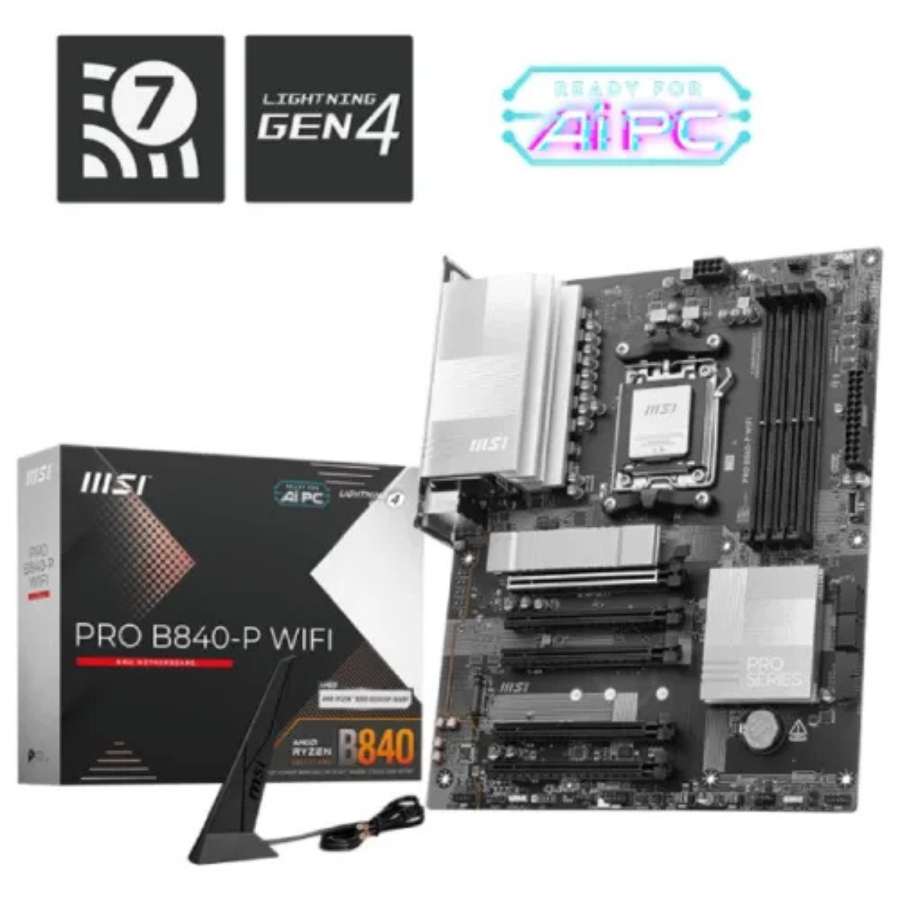 MSI MOTHER BOARD B840-P WIFI AM6