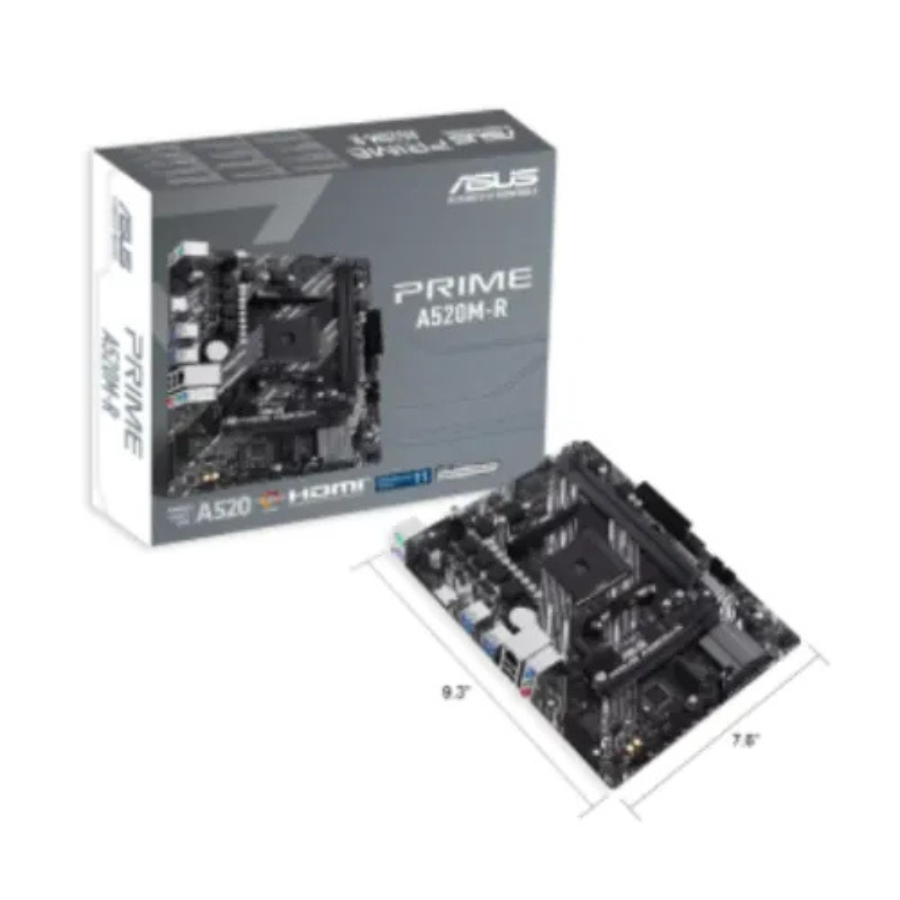 ASUS PRIME MOTHERBOARD A520M-R AMD RYZEN,HDMI,D-SUD