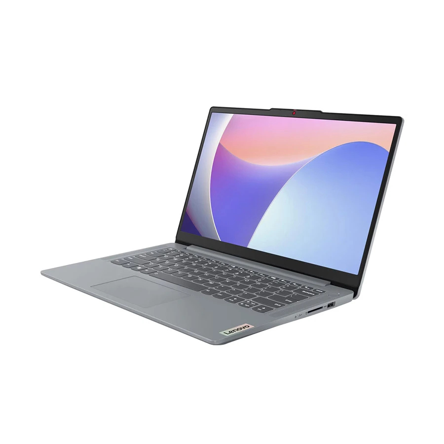 LENOVO IP SLIM 3 14IRU8-INTEL CORE I3-1315U-4.50GHZ,6C,8TH,RAM 8GB DDR5,SSD 256GB,14'' FHD,BT,WIFI,BT,WC,FREE DOS,A.GREY-02YEAR(BATTERY+ADAPTER-01YEAR)