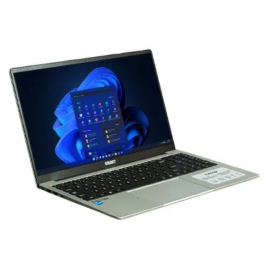 SMART FLAIREDGE INTEL CORE I5-12 TH GEN 1235U MAX TURBO FREQ 4.4GHZ,CR 6,TH 8,10MB,RAM 8GB DDR4-3200MHZ,SSD 512GB,15.6''FHD IPS ,WC 2MP,FREE DOS,3CELL-4700MAH,SILVE,02YEAR(BATTERY+ADAPTER-01YEAR)