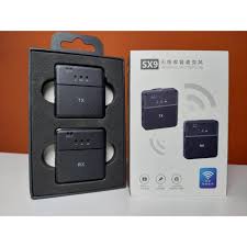 SX9 Dual Mini Wireless Microphone For Type C & 3.5 Interface (1:2)