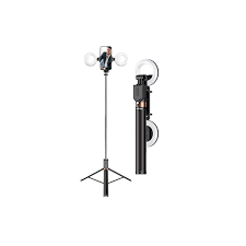 PLOKAMA K9 Pro LED Flashlight Selfie Stick