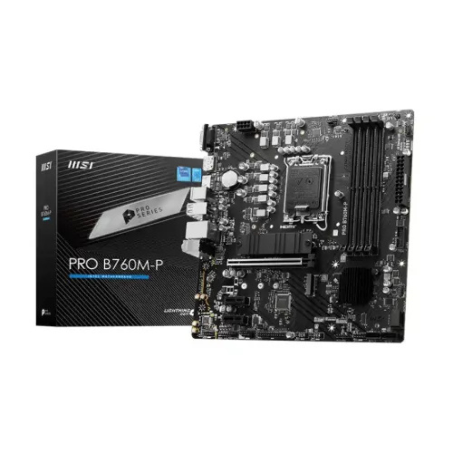 MSI MOTHERBOARD PRO B760M-P DDR5,12,13TH GEN