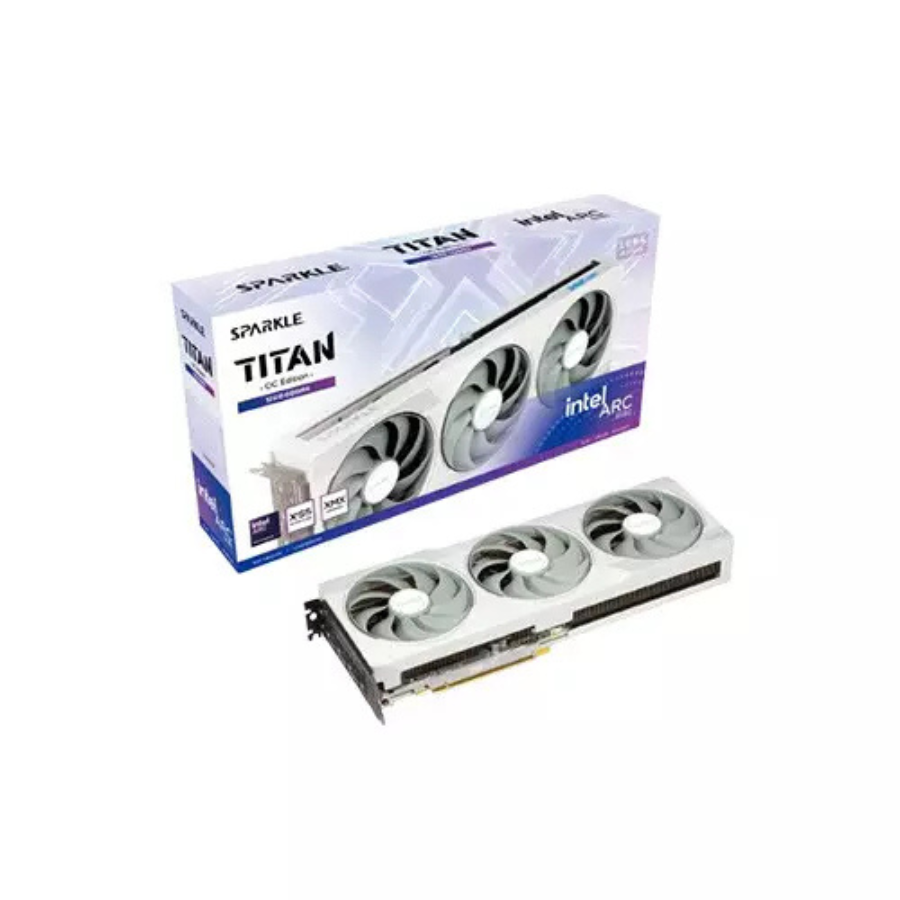 SPARKLE GRAPHICS CARD B580 TITAN LUNA OC EDITION 12GB DDR6