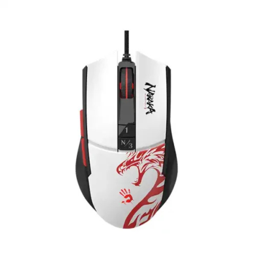 A4TECH BLOODY L65 MAX RGB NARAKA 12000 CPI BLACK USB BLACK MOUSE