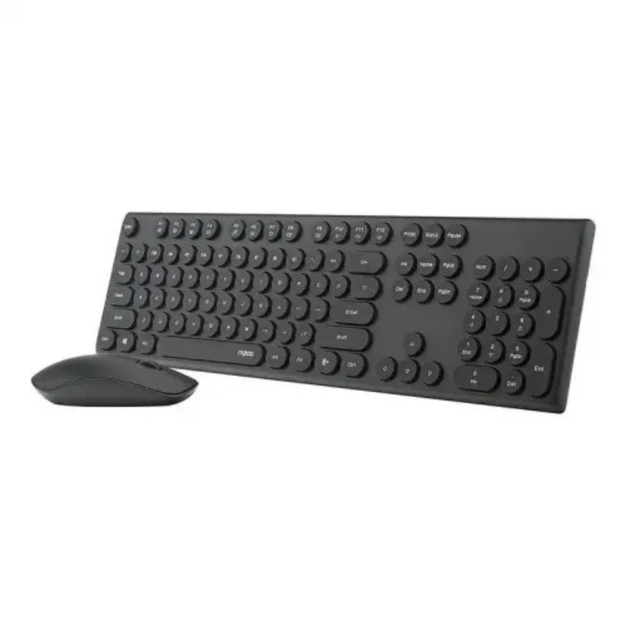 RAPOO X260S BLACK WIRELESS MOUSE & KEYBOARD
