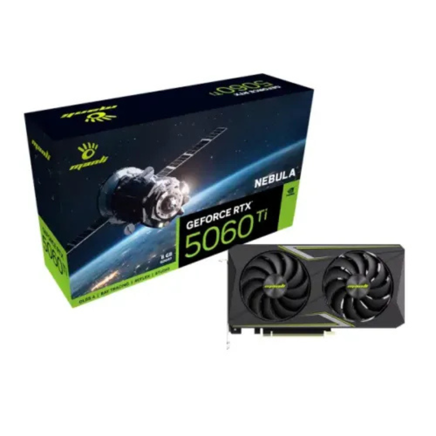 MANLI NEBULA GEFORCE RTX 5060TI 8GB DDR7 TWIN COOLER