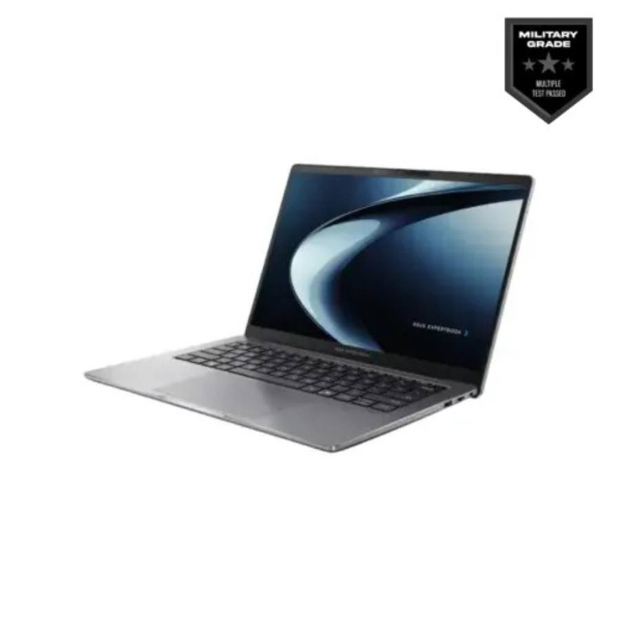 ASUS EXPERTBOOK P3405CVA-LY0316W-MISTY GREY,INTEL CORE I7-13TH GEN-2.40 TO 4.90GHZ,24MB,10C,16TH,RAM 16GB DDR5-5600BUS,SSD 512GB,14''IPS WUXGA,INTEL UHD GFX,FP,BACKLIT K/B,WIFI,WC,BT,WIN-11 HOME-03YEAR(BATTERY+ADAPTER-01YEAR)