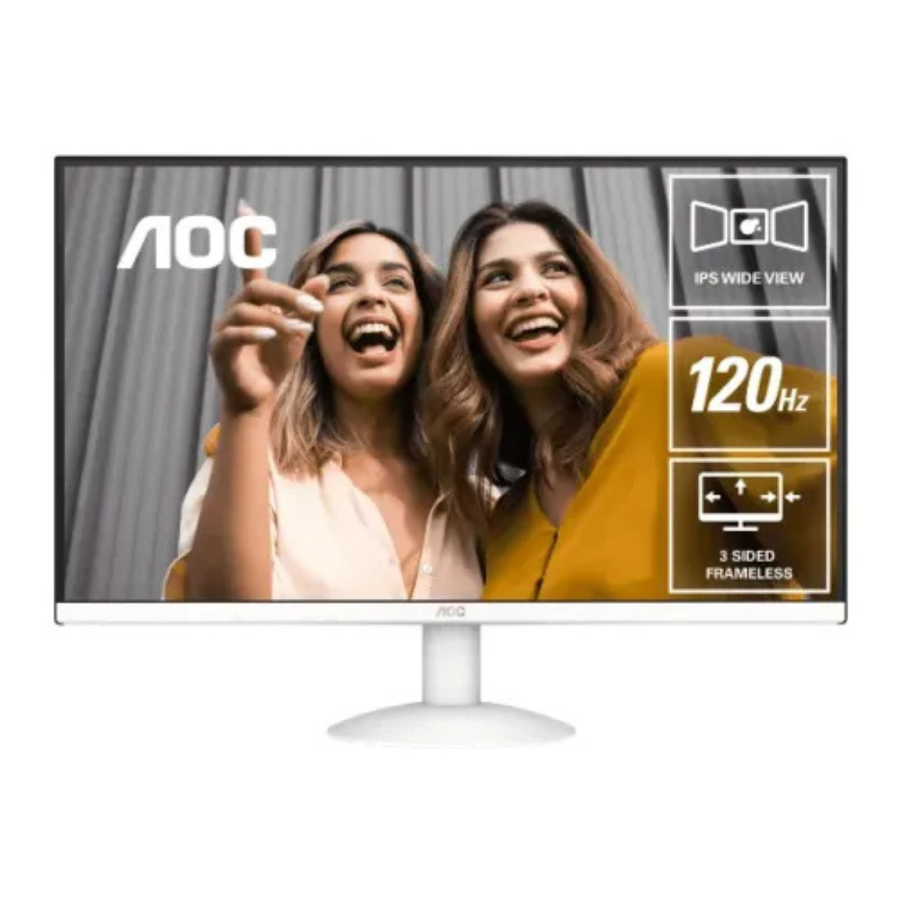 AOC 27B30H/BW MONITOR 27'' FHD IPS,120HZ,1MS,WHITE