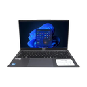 SMART FLAIREDGE INTEL CORE I3-13TH GEN-1315U MAX TURBO FREQ 4.5GHZ,CR 6,TH 8,10MB,RAM 8GB DDR4-3200MHZ,SSD 512GB,15.6''FHD IPS ,WC 2MP,FREE DOS,3CELL-5500MAH,GREY,02YEAR(BATTERY+ADAPTER-01YEAR)