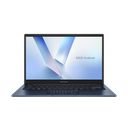 ASUS VIVOBOOK 14 X1404VA-NK468,QUIET BLUE,INTEL CORE I3-13TH GEN-1315U-4.50GZ,10MB,RAM 8GB DDR4-ON BD,SSD 512GB,14.0''FHD,WC,BT,HDMI,WIFI,02 YEAR(BATTERY+ADAPTER-01YEAR)