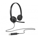 LOGITECH USB HEADPHONE H340 WITH NOISE CANCELLING MIC,
