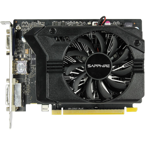 SAPPHIRE11215-00-40G R7 250 1G GDDR 5 PCI-E HDMI/DVI-D/VGA WITH BOOST FULL