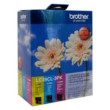 BROTHER LC39CL-3PK INK CARTIDGE C/Y/M ) FOR DCP -145C/165C/3719/Y/M/C/BK/3719Y.C.M.BK-3930DW
