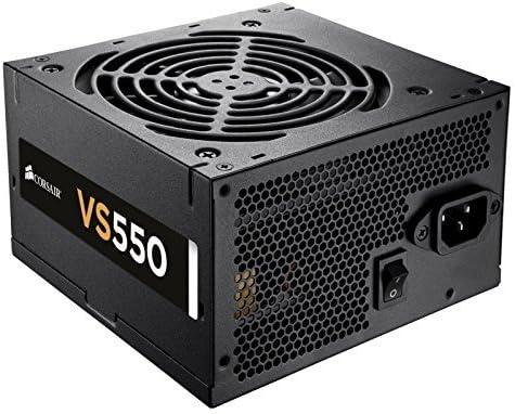CORSAIR CX550 550W 80 Plus White Certified Non-Modular Power Supply Unit (PSU) #CP-9020097-UK