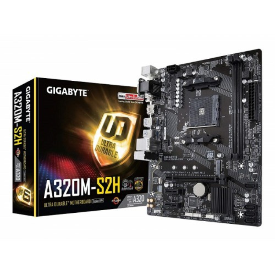 GIGABYTE MOTHER BOARD A320M-S2H AMD RYZEN (MOT227)