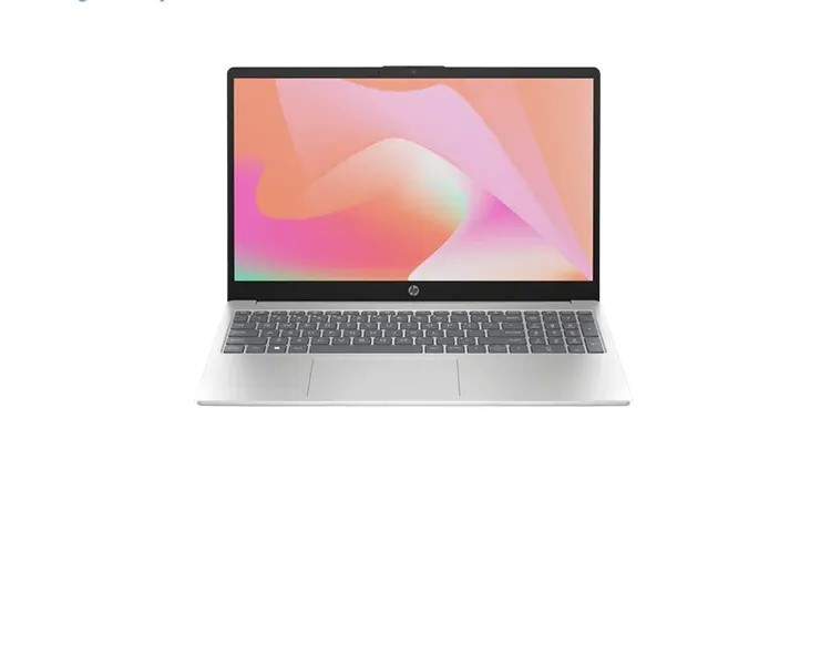 HP 15-FD0005DX INTEL CORE I5-12TH GEN-1235U-RAM 8GB DDR4,SSD 512GB,15.6''FHD,BT,WIFI,WC,WIN-11,SILVER,02YEAR(BATTERY+ADAPTER-01YEAR)