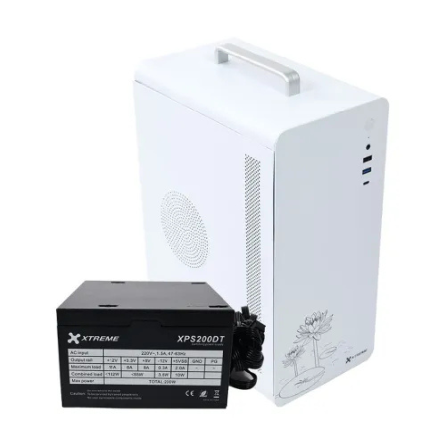 XTREME CASING WITH POWER SUPPLY U200 WHITE