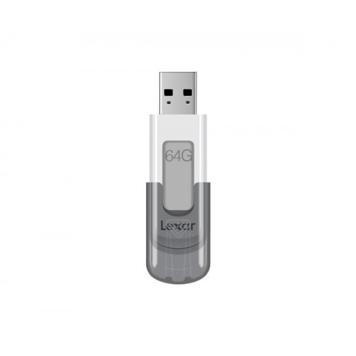 LEXAR DISK DRIVE 64GB V100 GRAY USB3.1