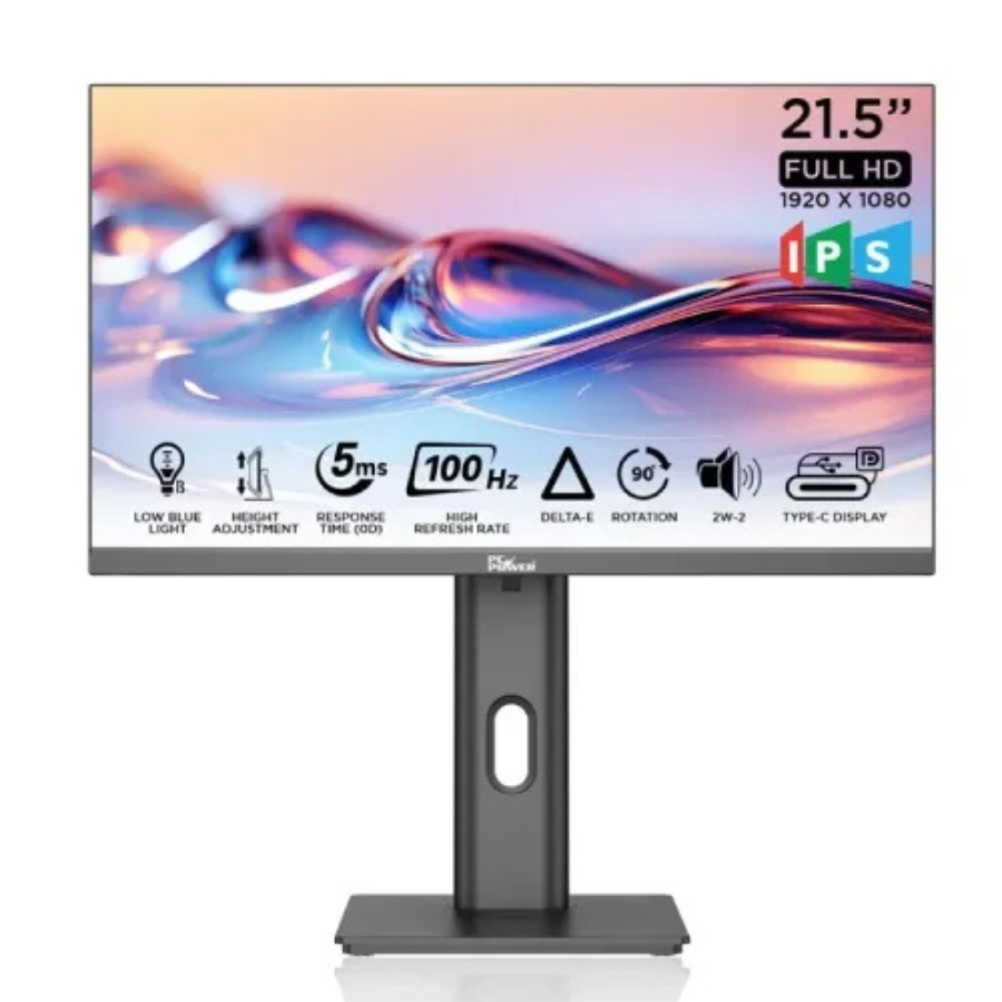 PC POWER MONITOR 21.5''IPS FHD 100HZ,VGA,PCM22FRX