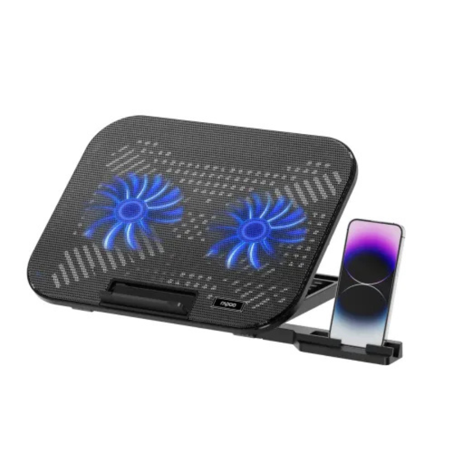 RAPOO LAPTOP COOLING  FAN CF200 BLACK