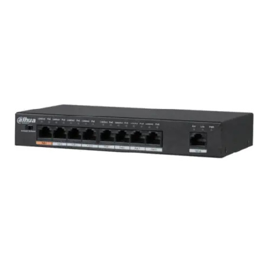 DAHUA SWITCH PFS3009-8ET