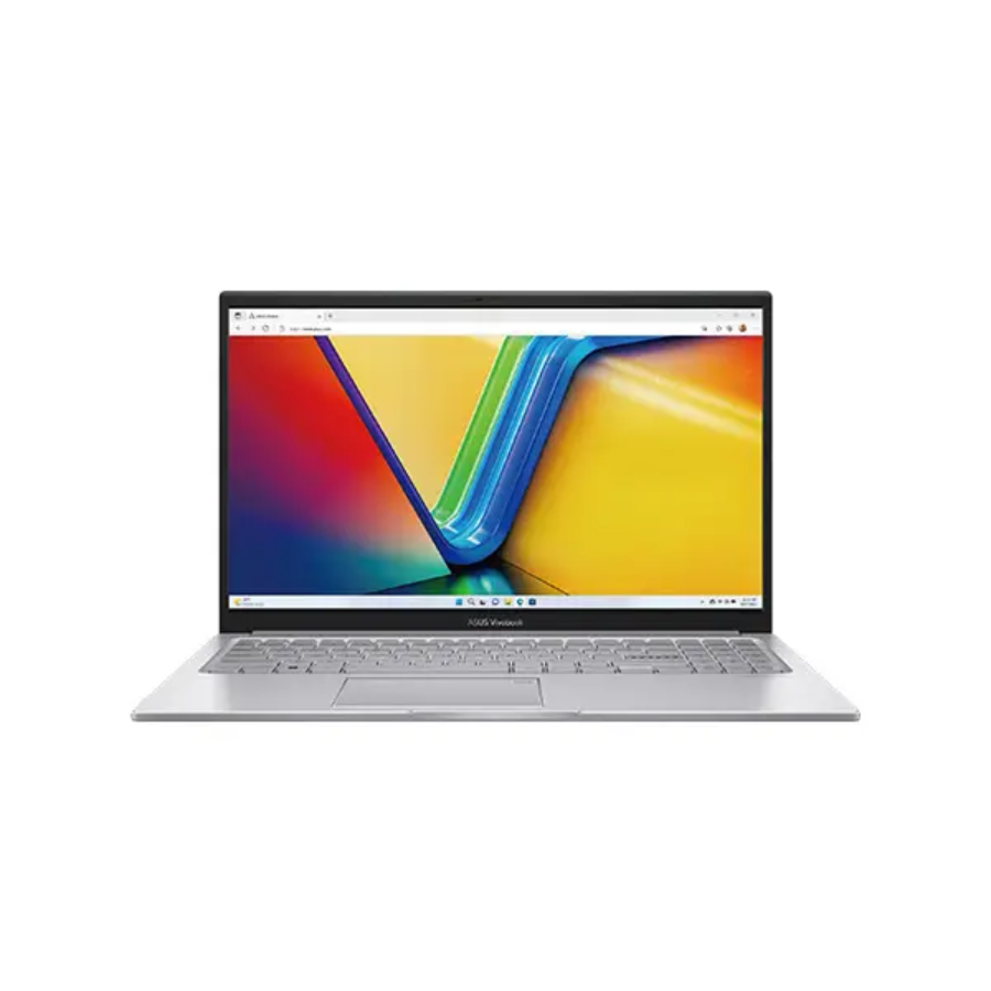 ASUS VIVOBOOK 15-F1504ZA NJ1829N,COOL SILVER,INTEL CORE I5-12TH GEN-1235U-UP TO-4.50GHZ,12MB,RAM 16GB DDR4 ON BD,SSD 512GB,15.6''FHD,84%SCREEN TO BODY,16:9,250NITS,INTEL IRIS XE GRAP,NO FP,WC,WIFI,HDMI,FREE DOS,02YEAR(BATTERY+ADAPTER-01YEAR)
