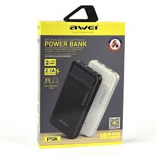 Awei P5K 10000mAh Fast Charging Power Bank
