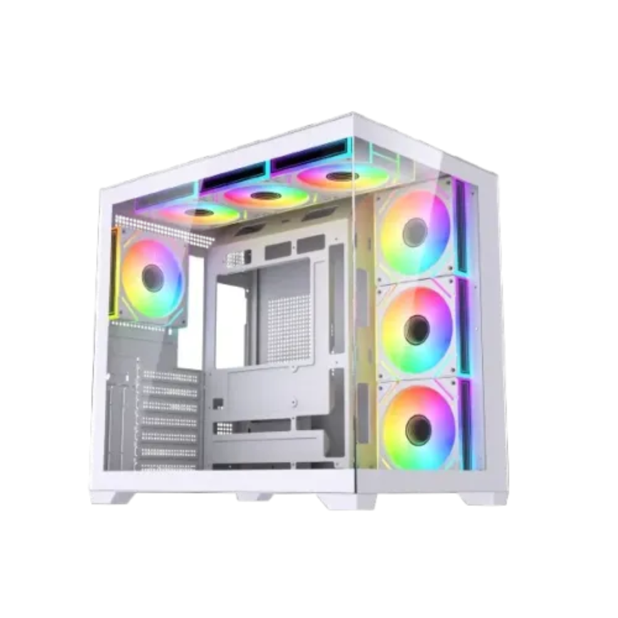 MAXCOOL PANDA MC7 GAMING CASING WHITE