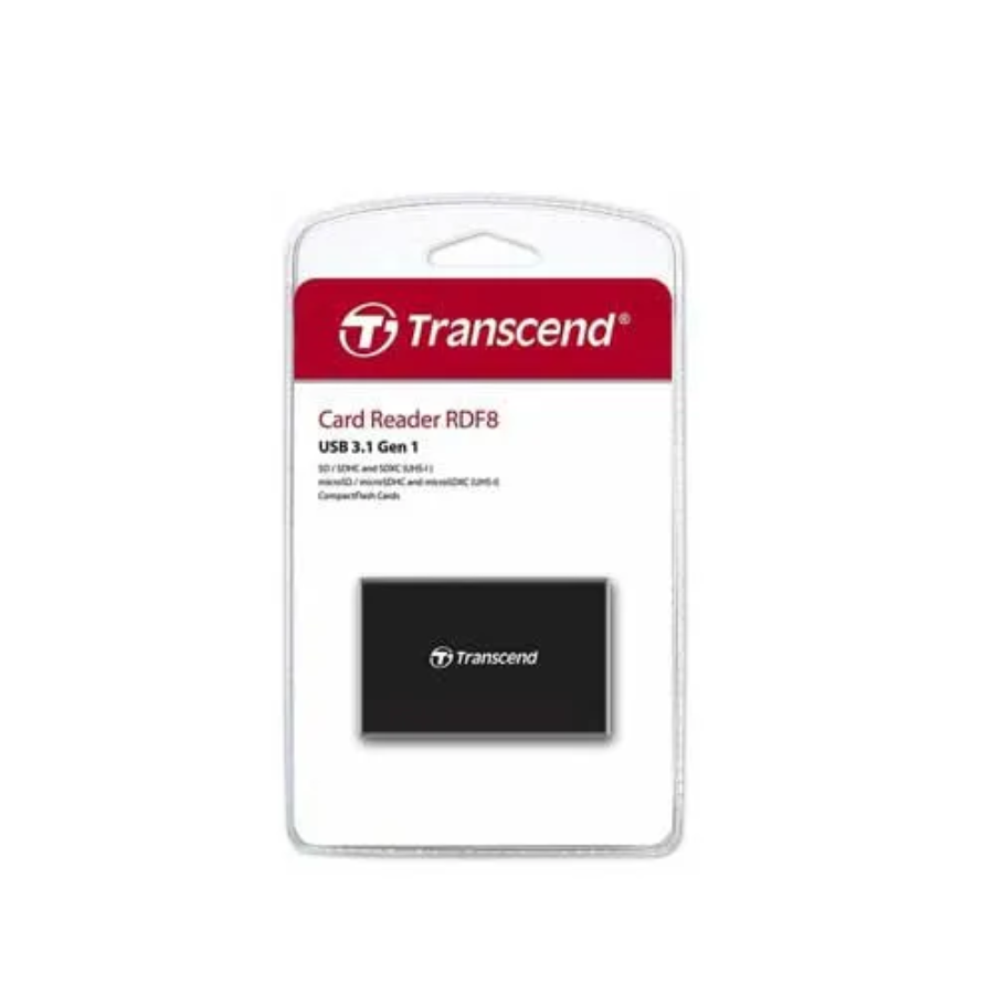 TRANSCEND ALL IN ONE MULTI CARD READER RDF8W