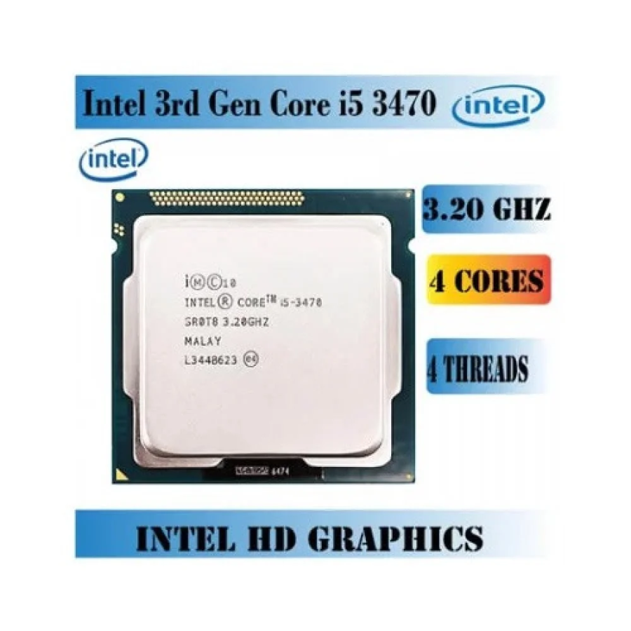 INTEL CORE i5 3.30 GHZ PROCESSOR 3RD GEN 3470