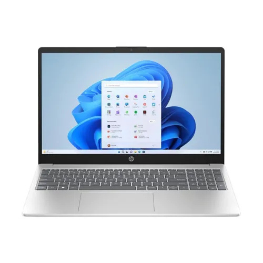 HP 15-FC0264AU AMD RYZEN 5-7520U-2.8 TO 4.30GHZ,RAM 8GB DDR5-5500,ON BOARD,SSD 512GB,AMG REDEON GRF,15.6''FHD,WIFI,WC,BT,WIN-11 HOME,SILVER-02YEAR(BATTERY+ADAPTER-01YEAR)