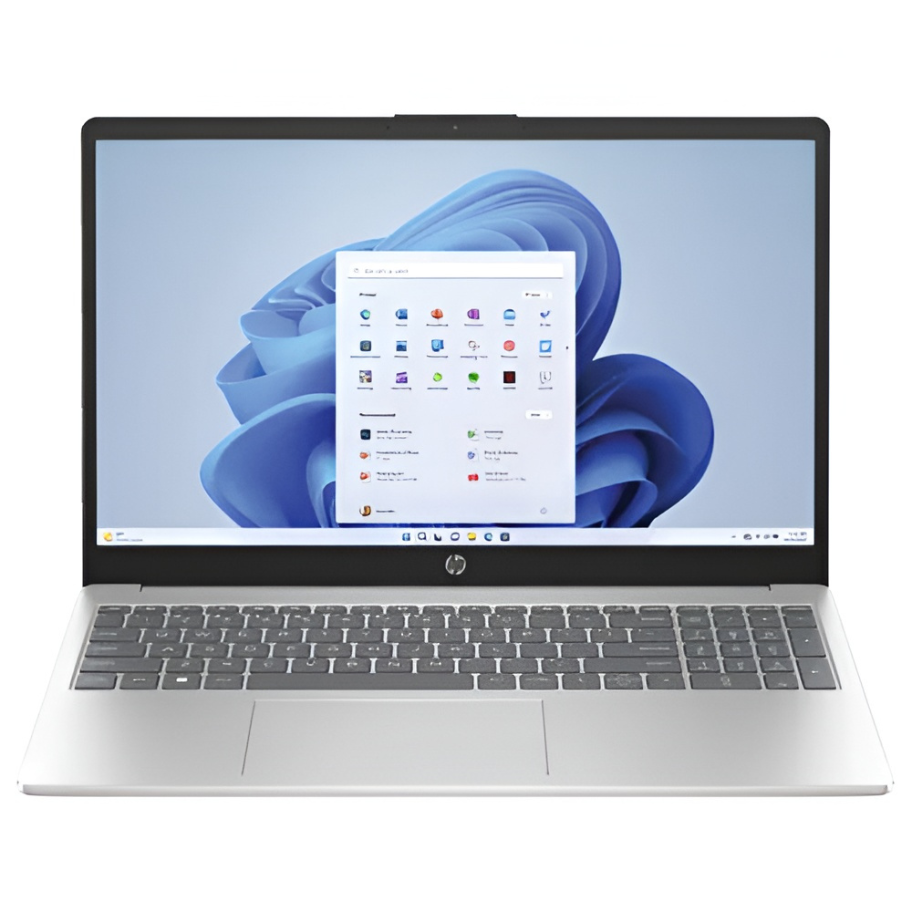 HP 15-FD0250WM INTEL CORE I5-13TH GEN-1334U,RAM 16GB DDR4,SSD 512GB,15.6''HD,INTEL IRIS GRF,BT,WIFI,WC,SILVER,WIN-11-02YEAR(BATTERY+ADATER-01YEAR)